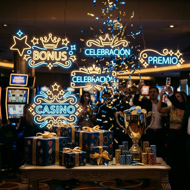 Confeti azul de celebración