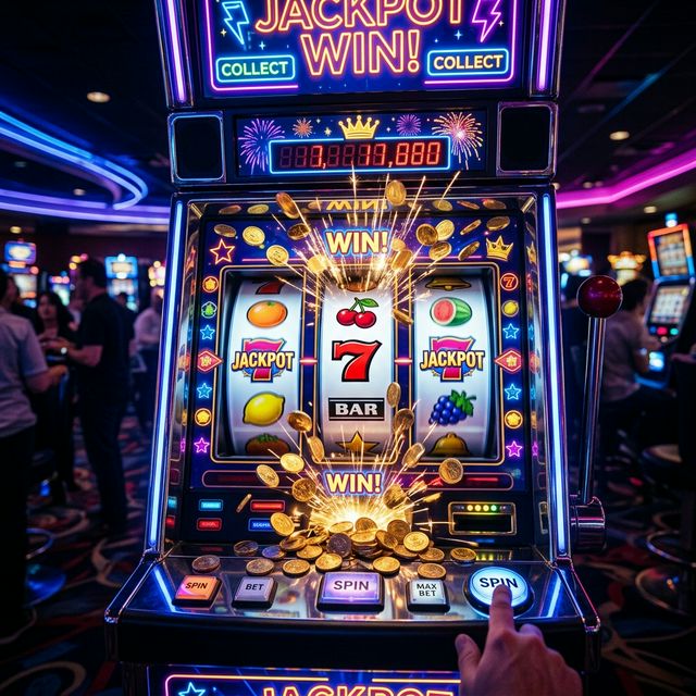 Slots con luces neón